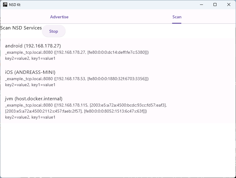 Desktop JVM Screenshot