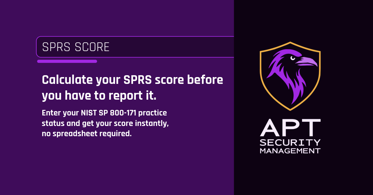 SPRS Calculator