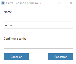 Caixa - Primeiro acesso