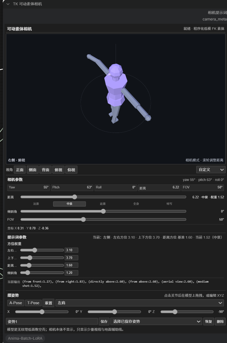 TK 可动素体相机