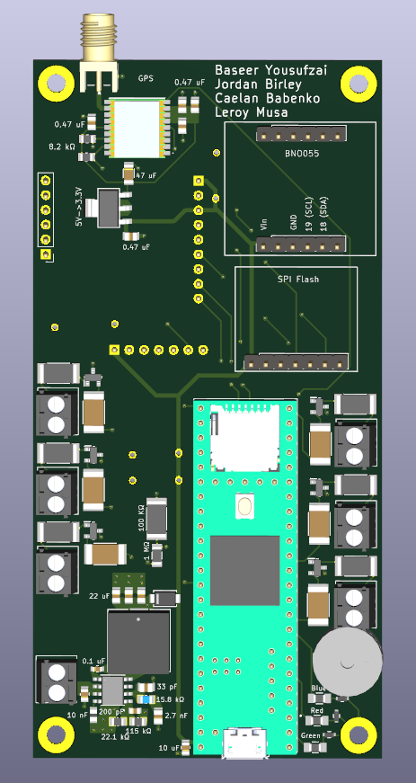 PCB 3D Front