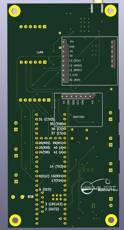 PCB 3D Rear