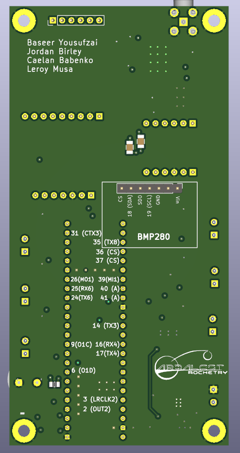 PCB 3D Rear