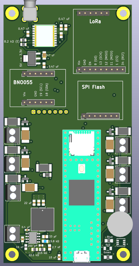 PCB 3D Front