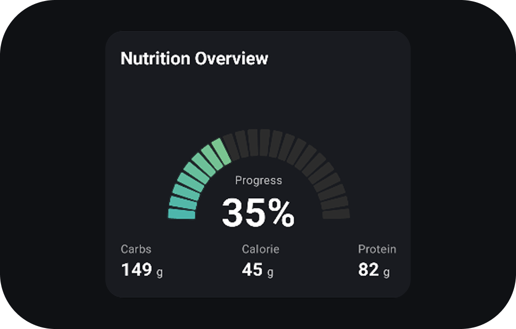 NutritionCard Preview