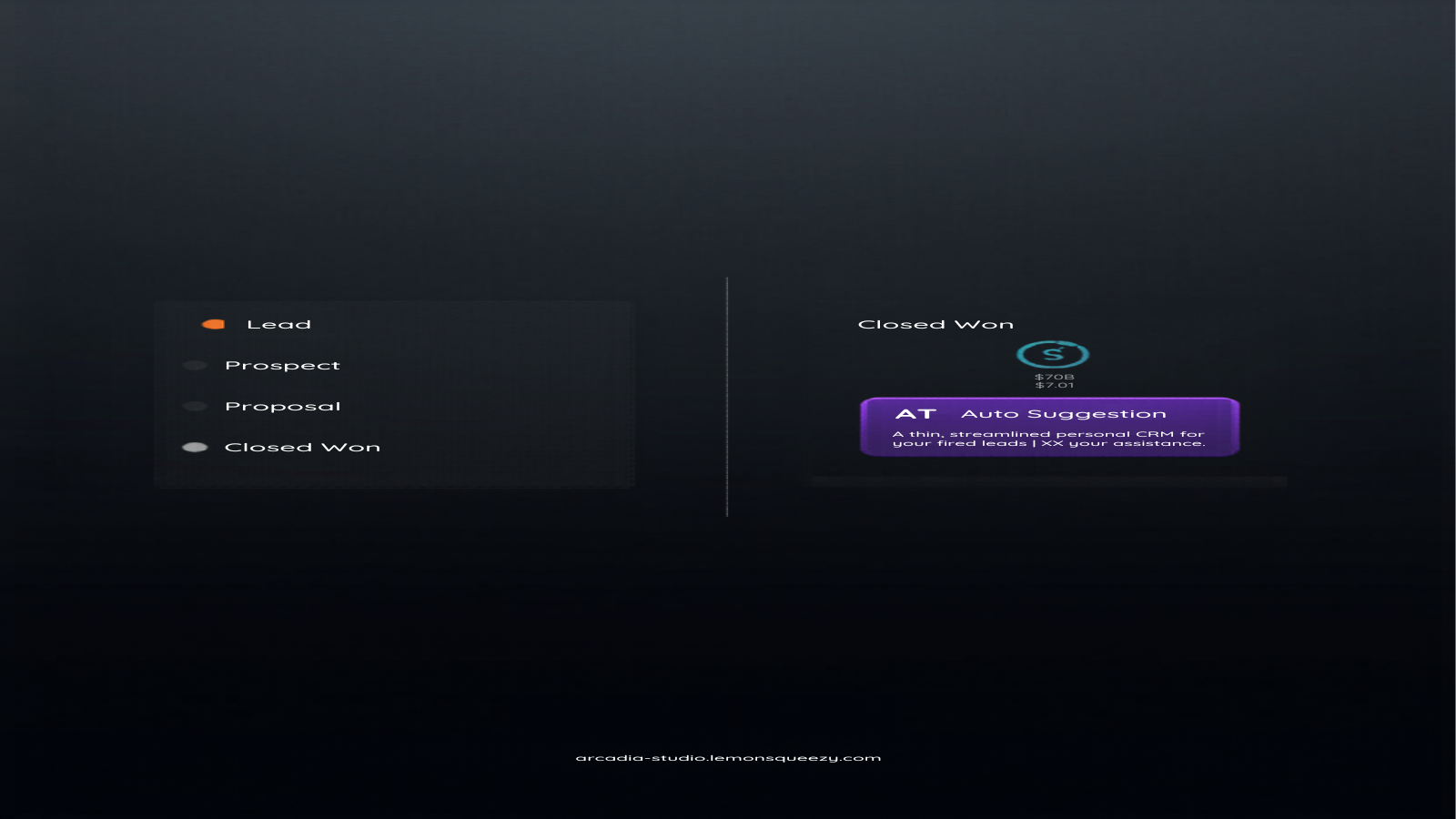 Arcadia Connect Plugin Screenshot