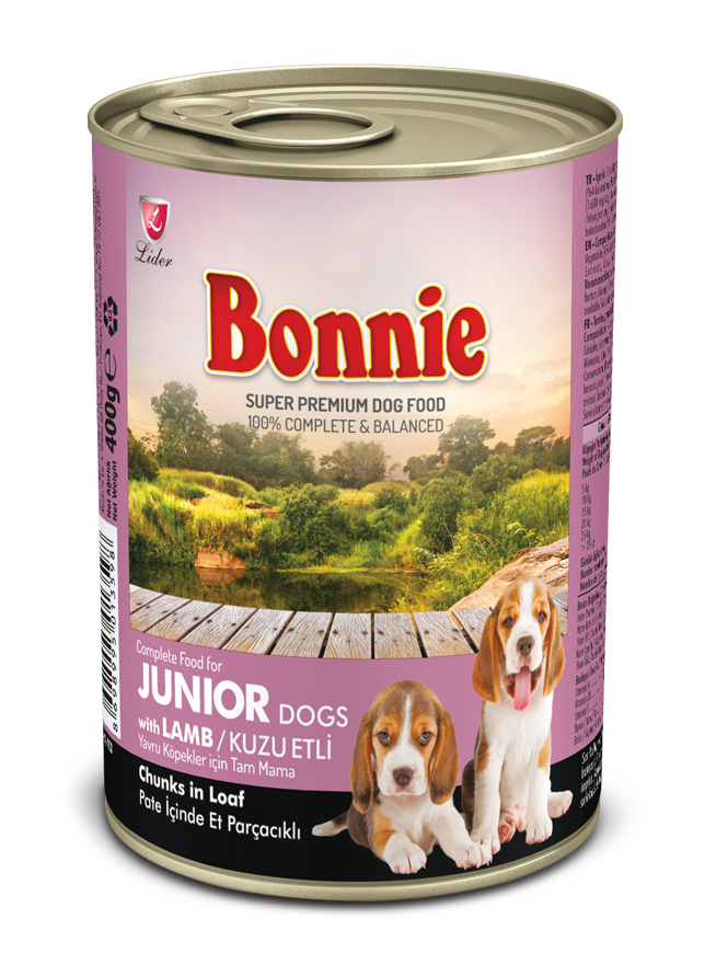 BONNIE KUZU ETLİ YAVRU KÖPEK KONSERVESİ