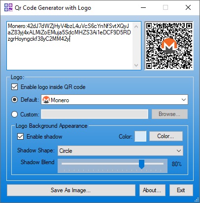 QR Code Generator with Logo photo