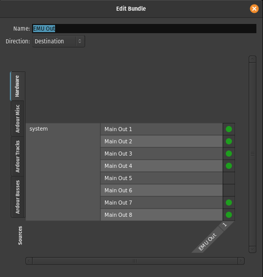 Bundle Manager connectionsetup