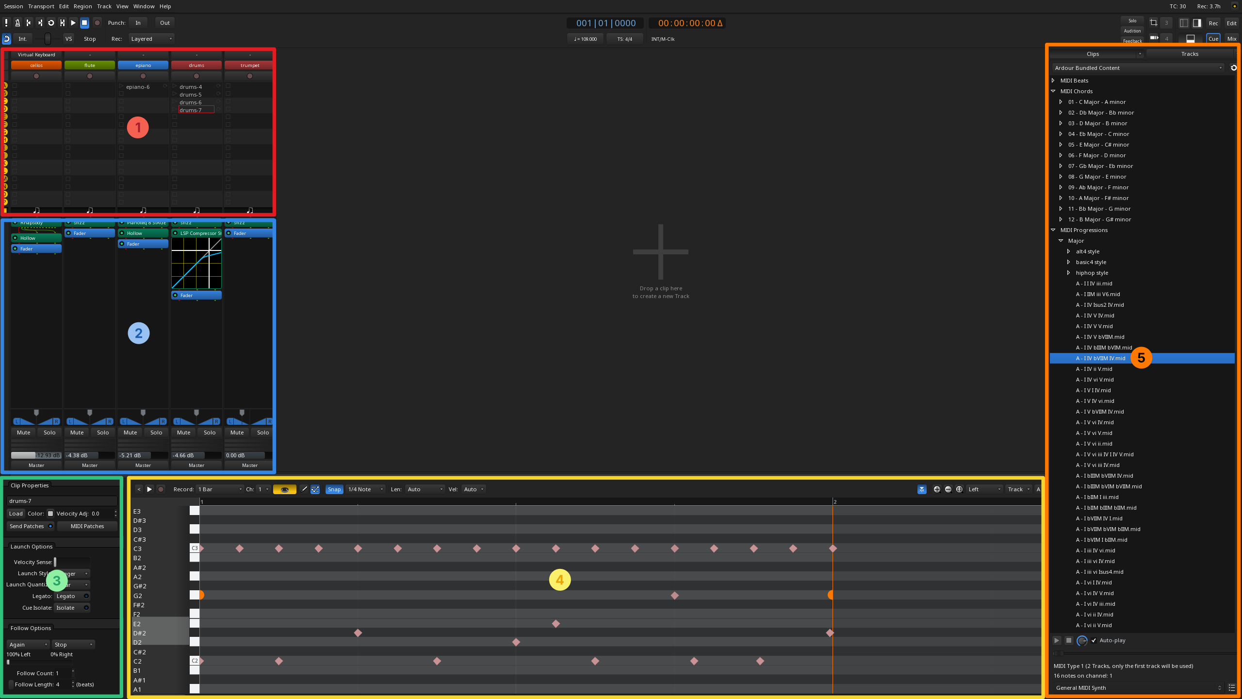 The Cue windowelements