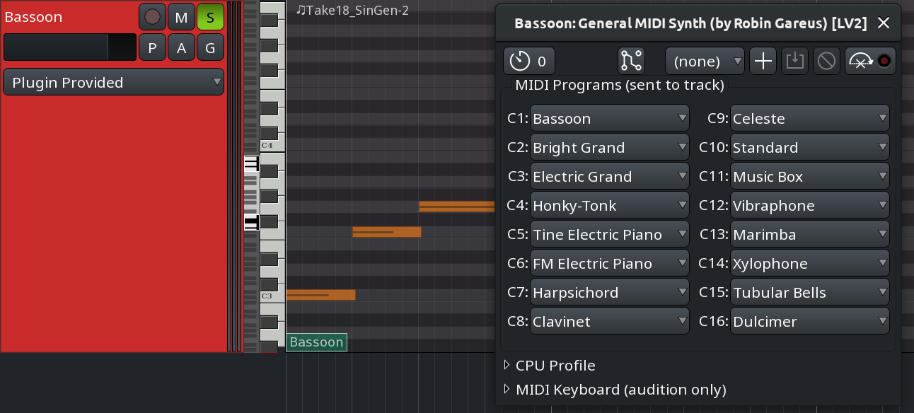 General MIDISynth