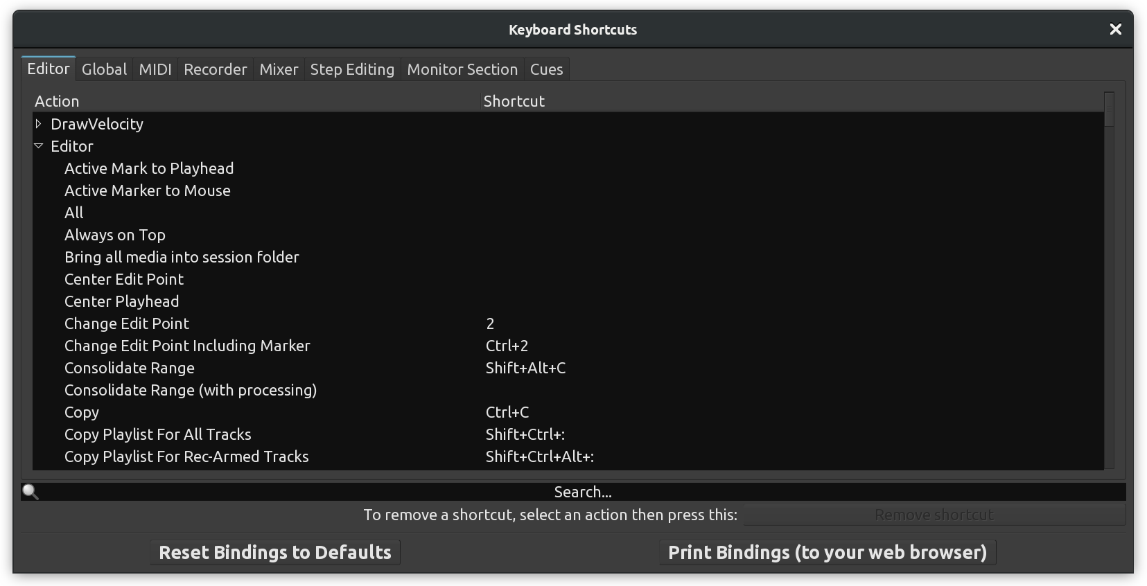 KeyboardShortcuts