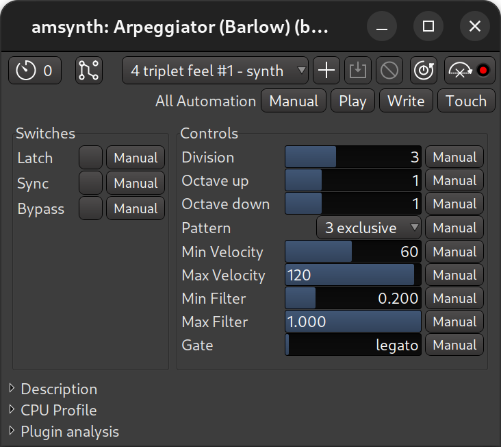 Barlowarpeggiator
