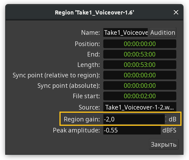 RegionProperties