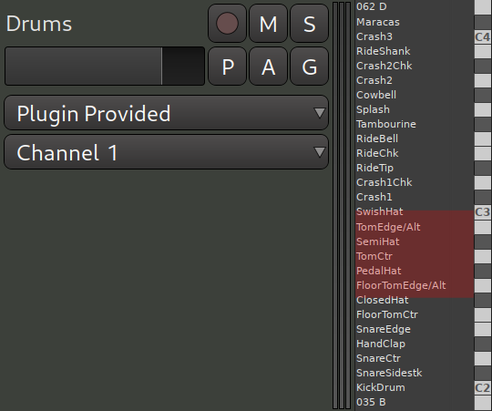 Note names in thescroomer