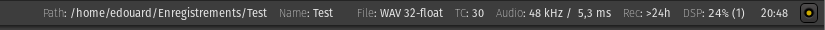 The Status Bar