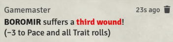 Detailed chat message