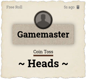 Coin Toss (Theme: Fantasy)