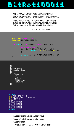 GitHub - Argentus/BitRot-micro-fonts: Family of miniature fonts ...