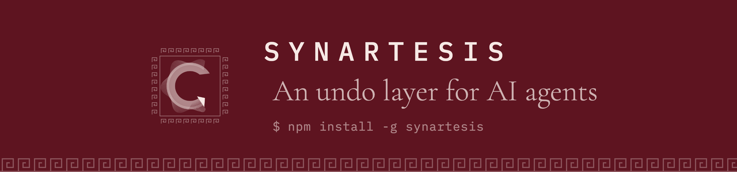 Synartesis — an undo layer for AI agents