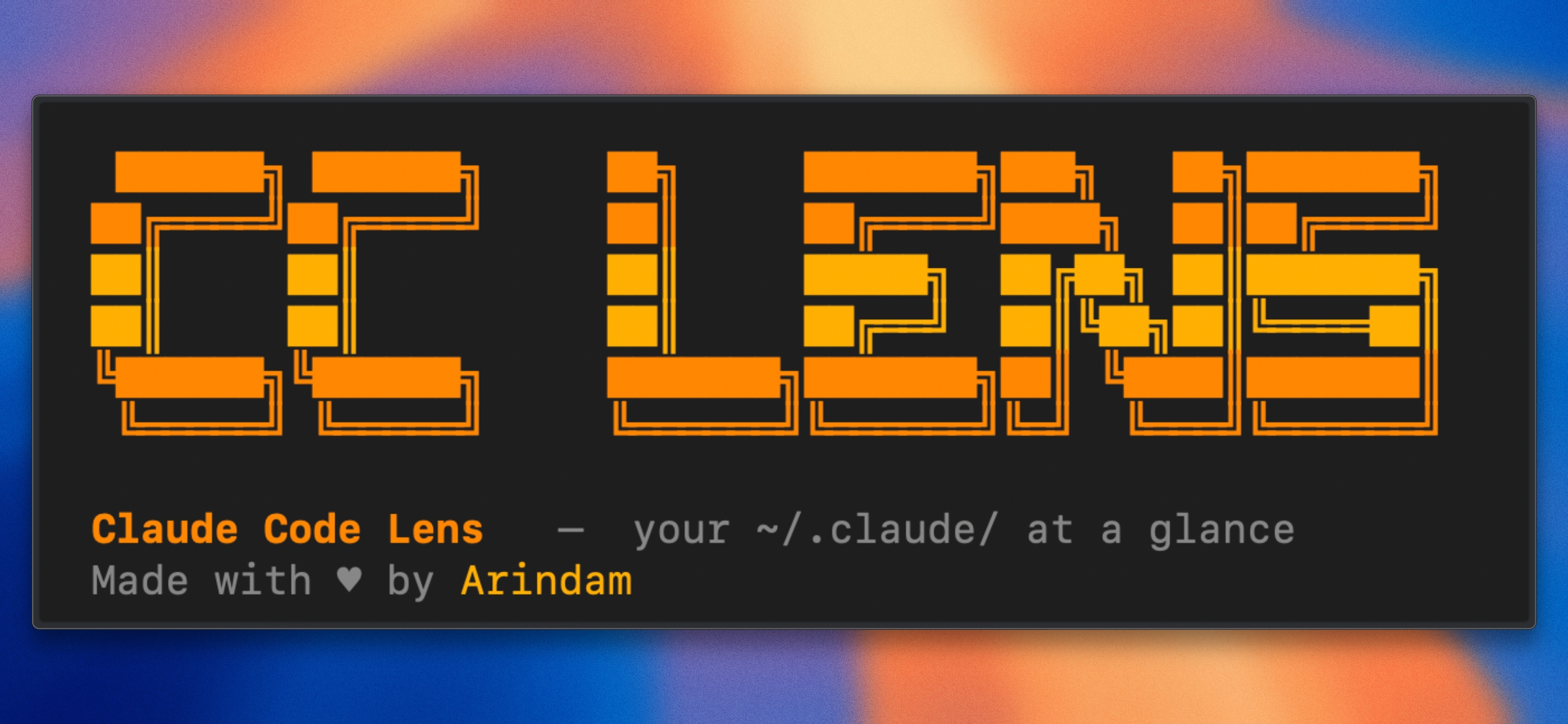 cc-lens CLI