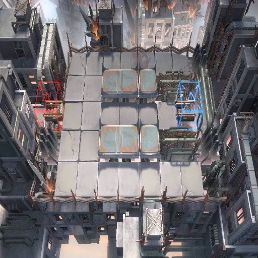 전장의 측면 맵 프리뷰