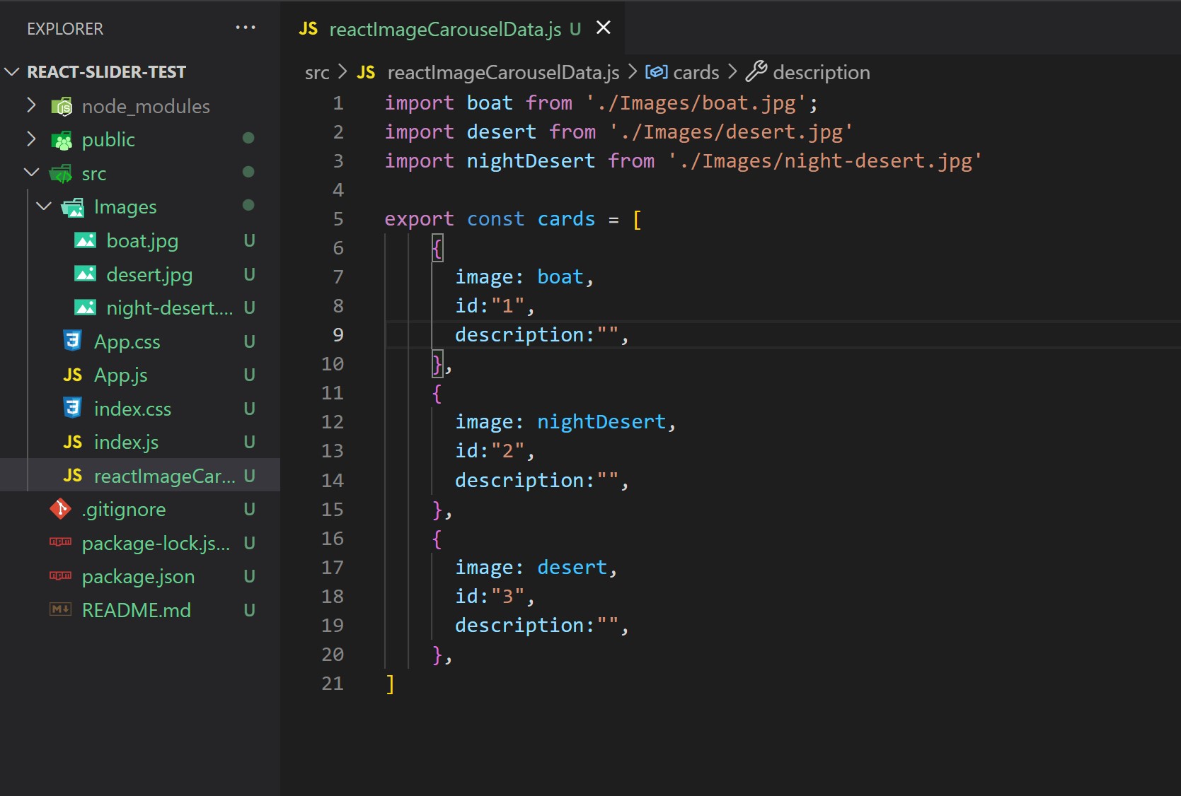 File Set Up Image