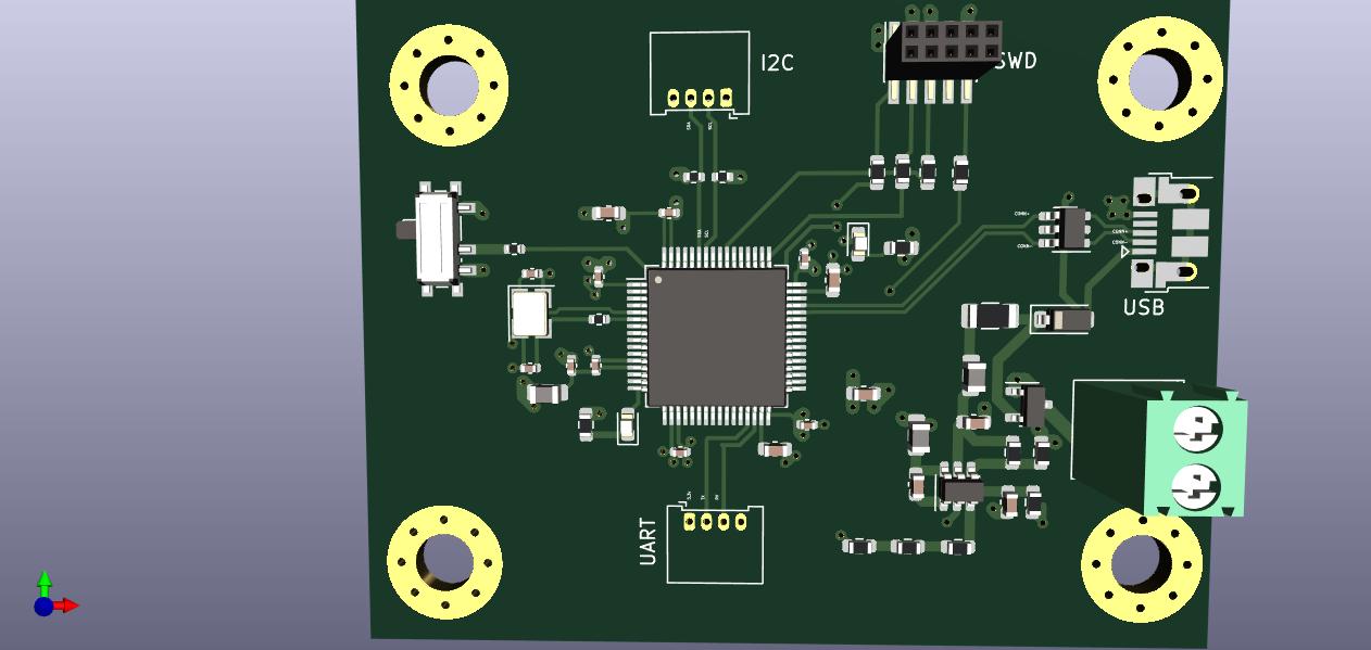 STM32F405rg, from the project README
