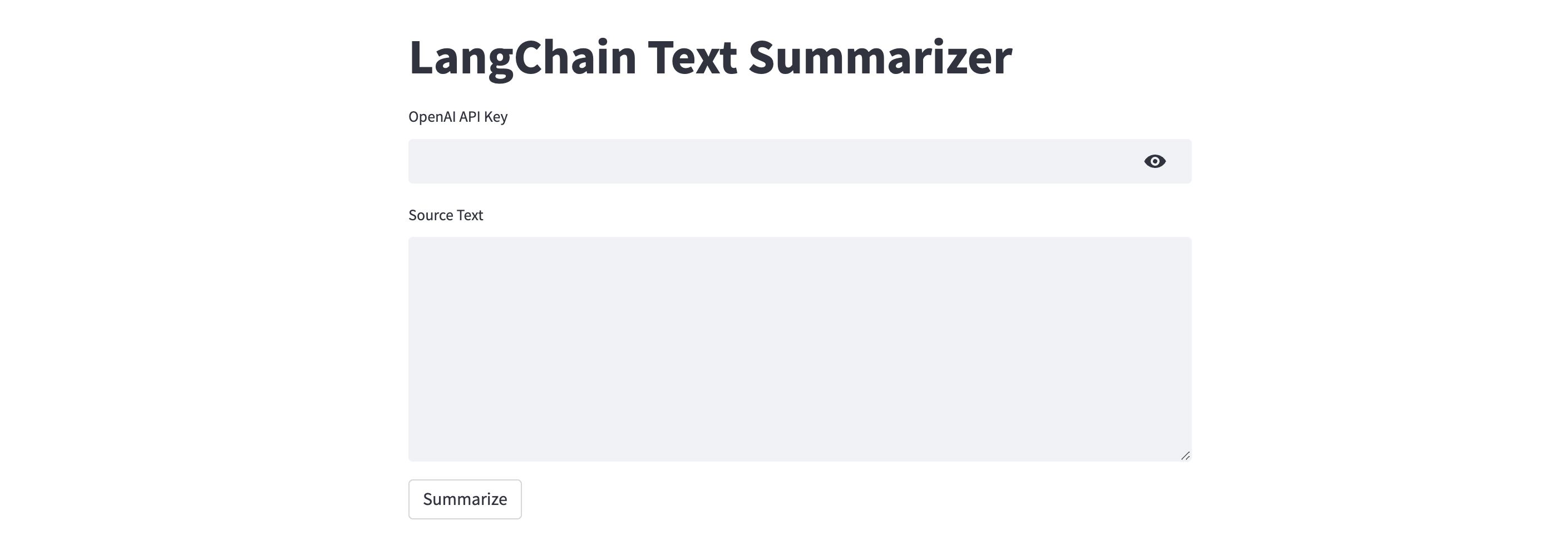 langchain-text-summarizer