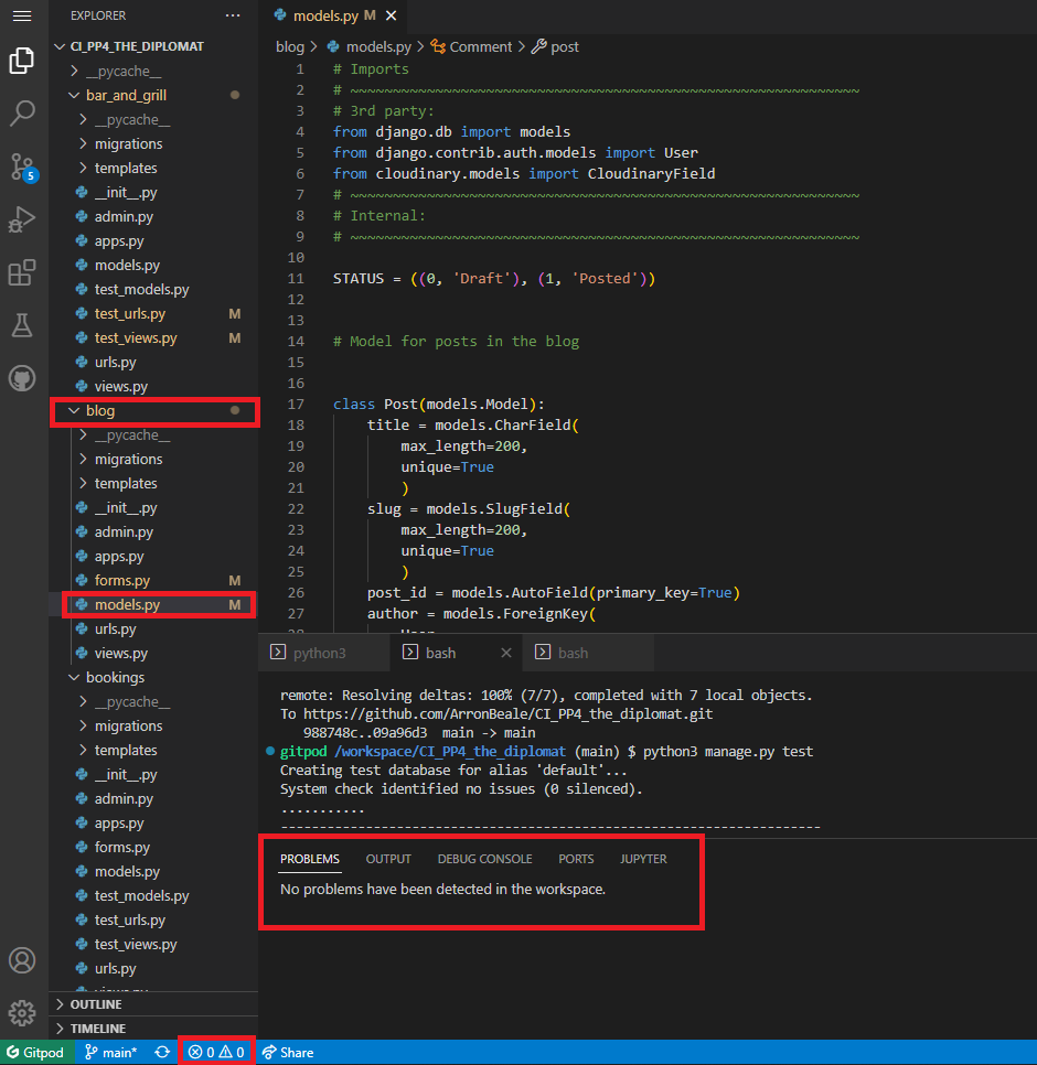 GitHub - ArronBeale/CI_PP4_the_diplomat: Full Stack web app for a ...