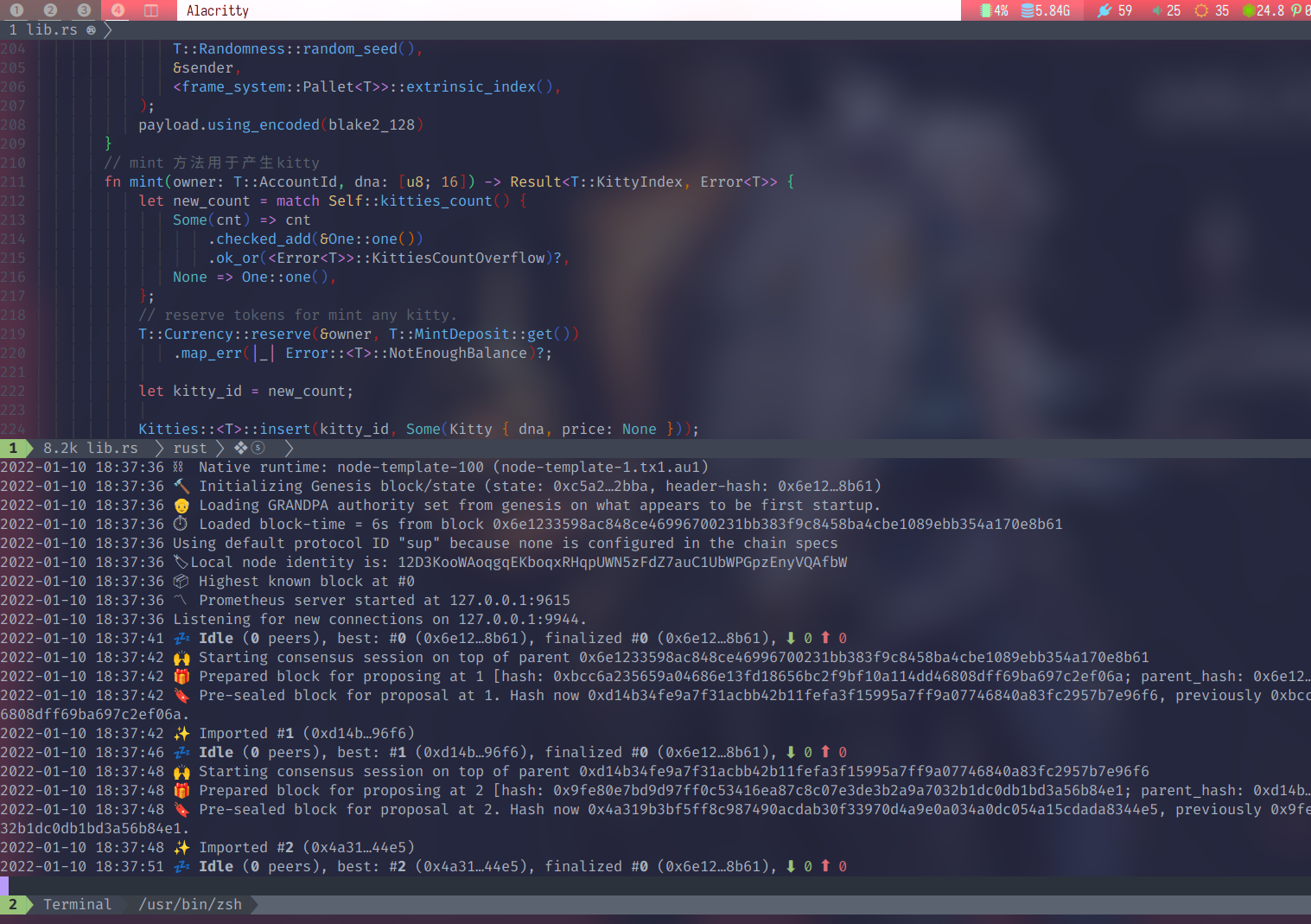 GitHub - Arstman/kittes-substrate-l