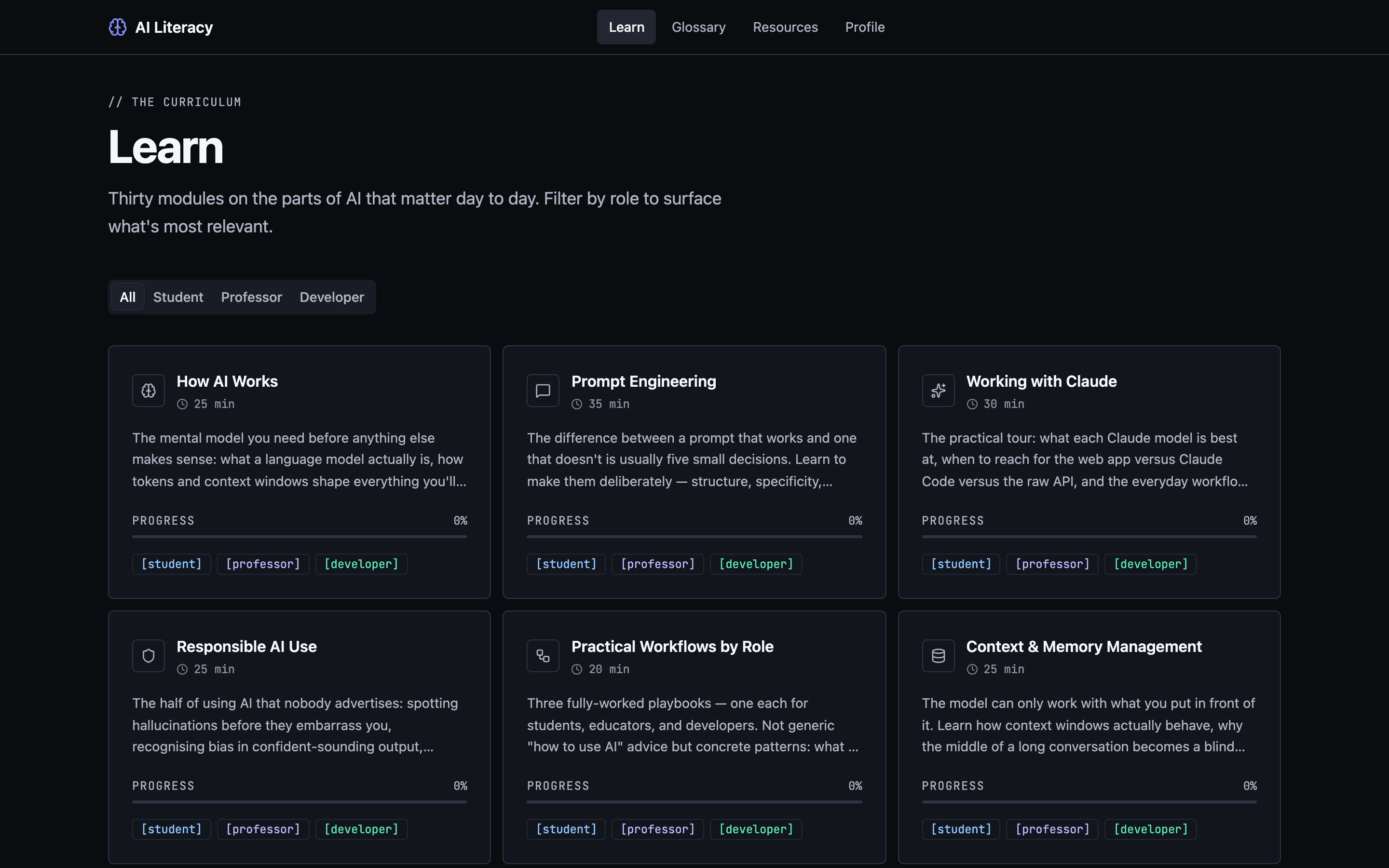 AI Literacy App