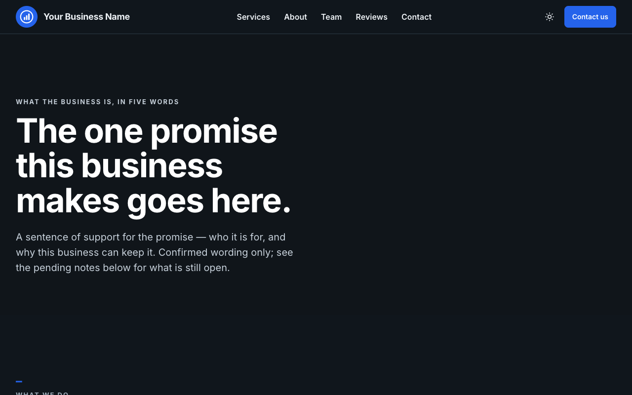 weblux-site-template