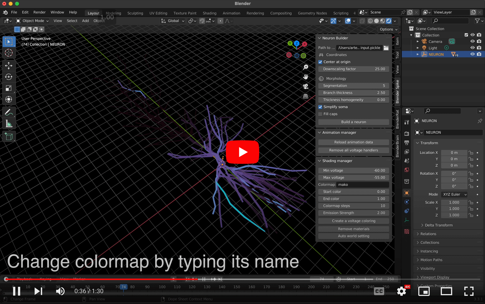 BlenderSpike Walkthrough