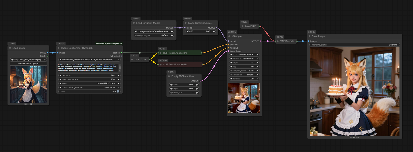 Captionator Z-Image workflow