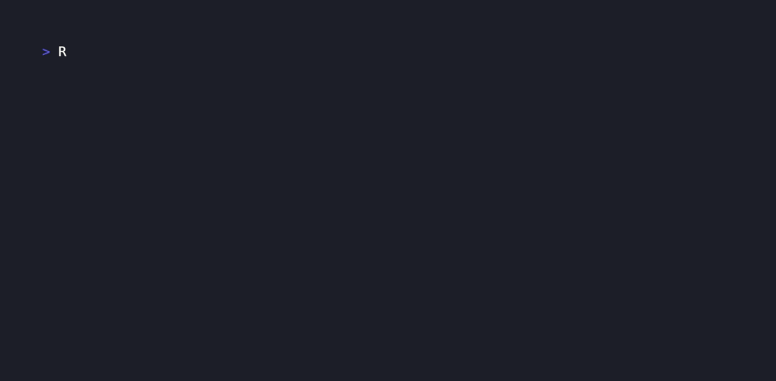 Command line demo