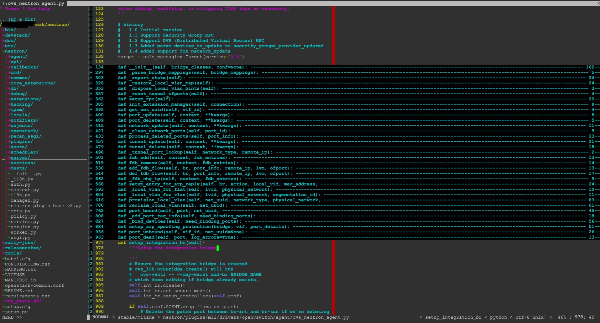 python-mode-folding