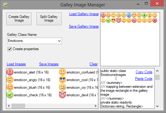 Gallery image manager