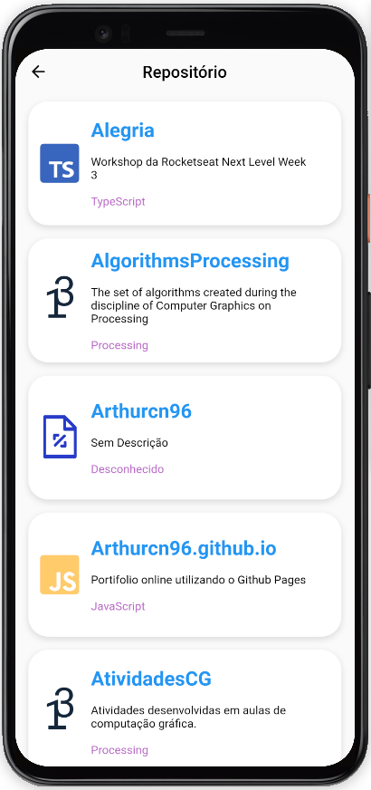 GitHub - Arthurcn96/lista_repo: Projeto Desenvolvido em 📱 Flutter que ...