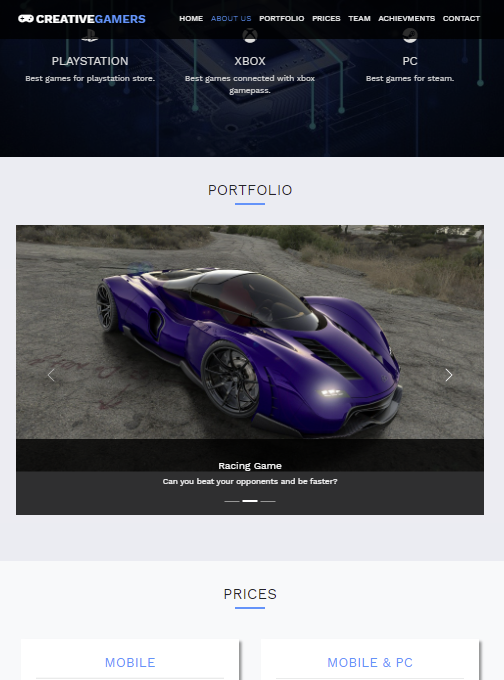 GitHub - Arthurgt/GameDevelopersWebsite: Game Developers Website ...