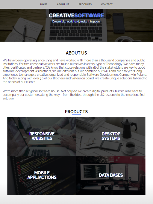 GitHub - Arthurgt/SoftwareHouseWebsite: SoftwareHouse Website. Project ...
