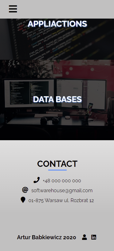GitHub - Arthurgt/SoftwareHouseWebsite: SoftwareHouse Website. Project ...
