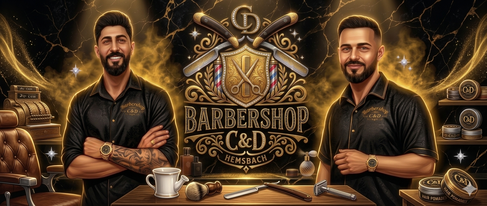 C&D Barbershop Banner