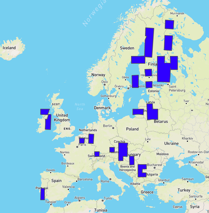 Areas Covered