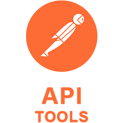 API tool such as Postman and Swagger