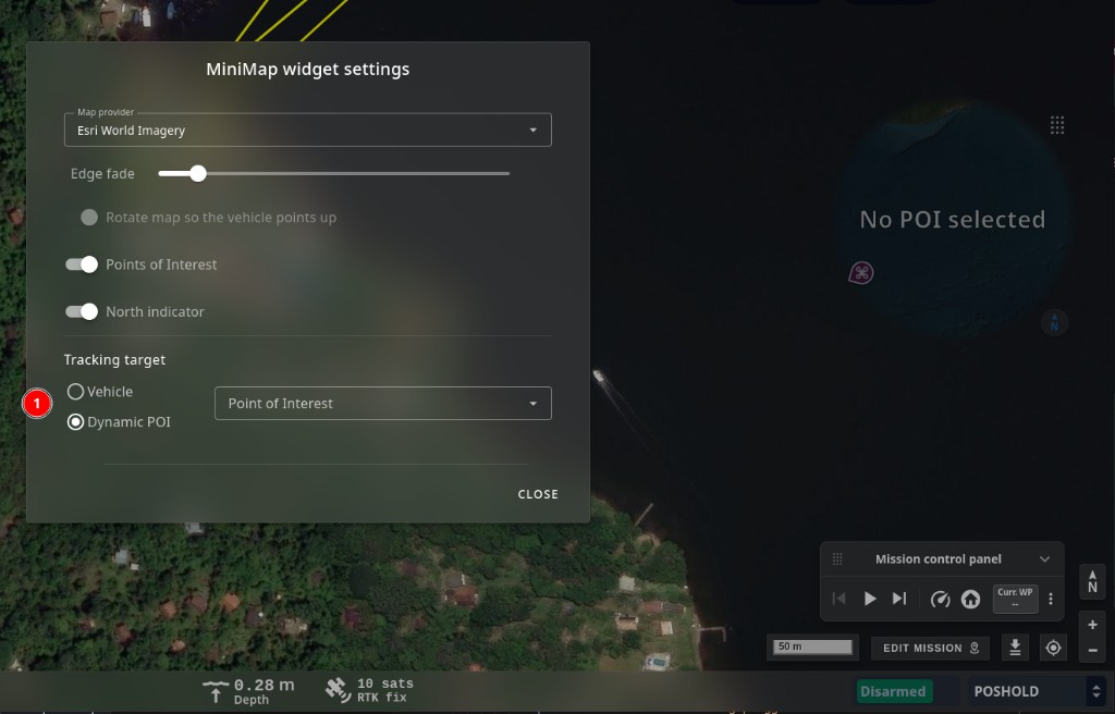 MiniMap settings