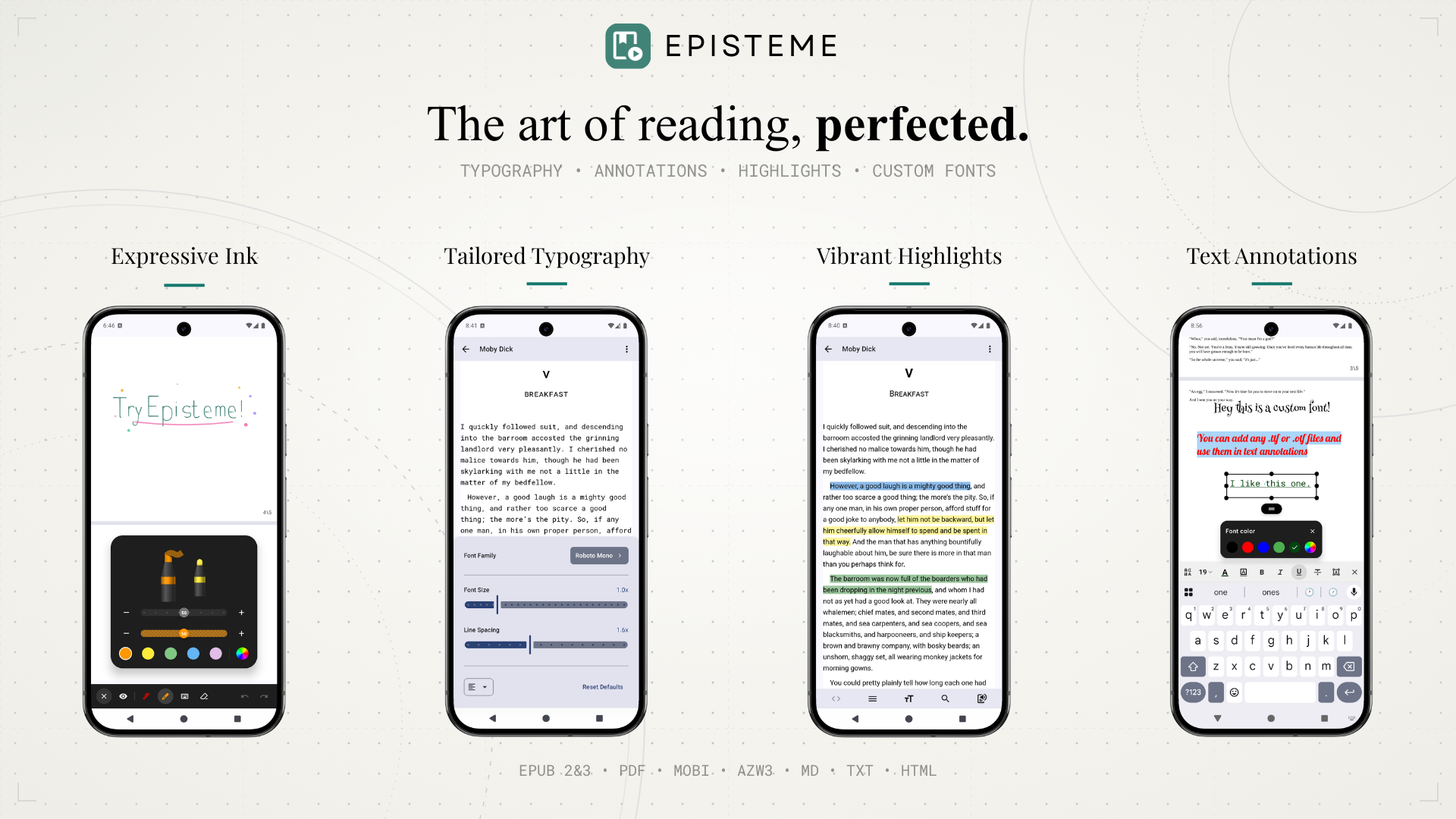 Episteme Reader Preview