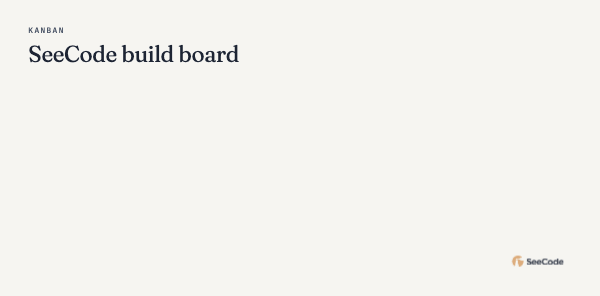 Kanban, animated
