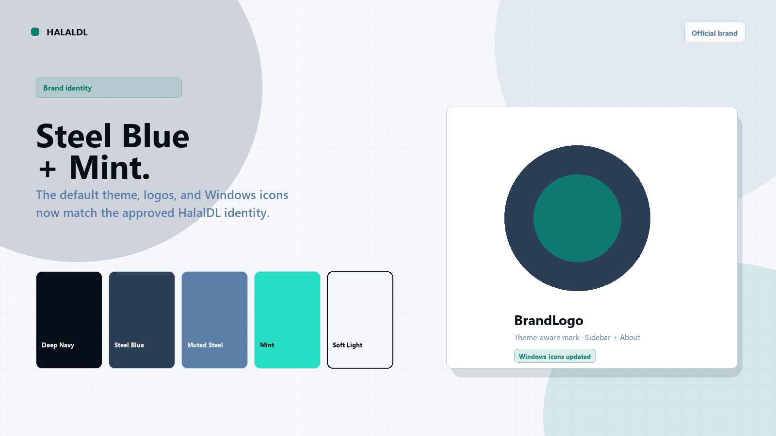 Brand identity - light