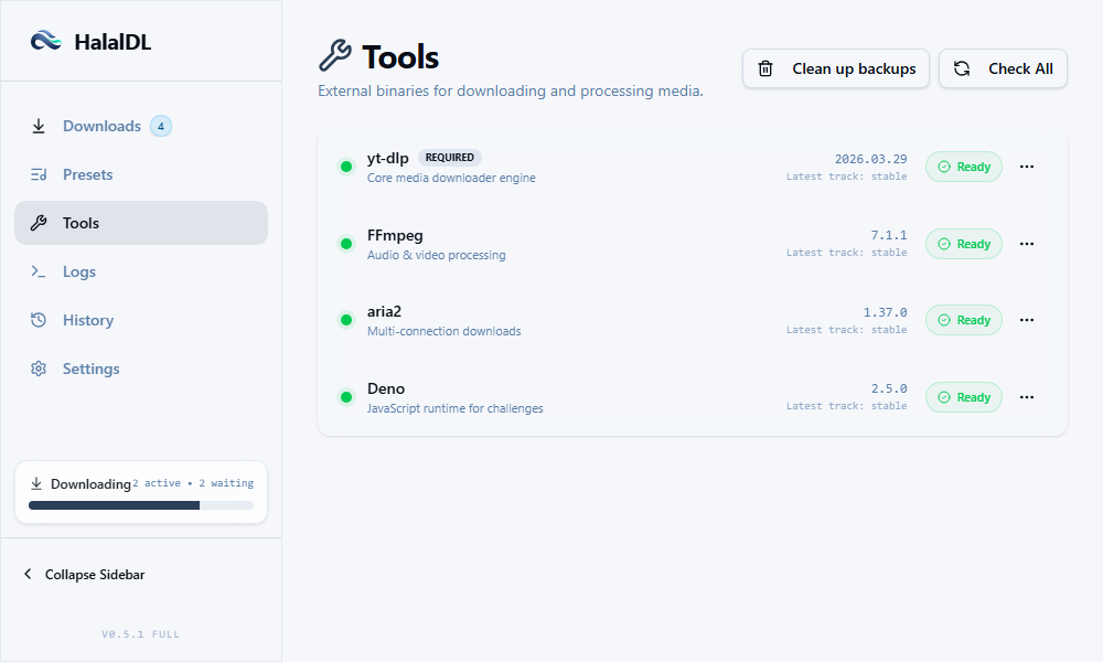 HalalDL — Tools